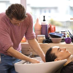 Hair wash and setting