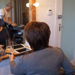 Short hair haircut idea